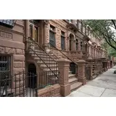 Papermoon Fototapete "Harlem New York", bunt, B:4m L:2,6m, Vlies, Tapeten, Fototapete