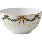 Royal Copenhagen Stjerne Riflet Jul skål 180 cl