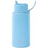 Frank Green Wasserflasche Ceramic Reusable Bottle Sky Blue 1000 ml
