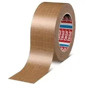 TESA tesapack 60013 Papierklebeband glasfaserverstärkten Papierträger 50mmx300m braun