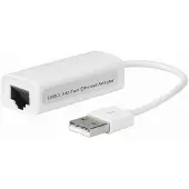 Microconnect USBETHW, Weiß, Kabelgebunden, 20 g, 199 mm, 179 mm, 21 mm