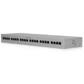 Ubiquiti UACC-ETH-SP-Panel-24, 600 V, 10 Gbit/s, Grau, SGCC, 1U, 2 kg