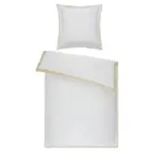 Como superior Satin Bettwäsche , weiß , Maße (cm): B: 135
