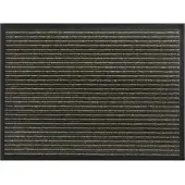Möbel Kraft Fußmatte Lines , braun , Synthetische Fasern , Maße (cm): B: 80