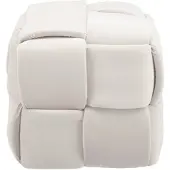 Bessagi Home Hocker Ella Beige Samt