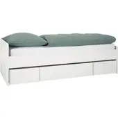 Based Bett in Weiß ca. 90x200cm