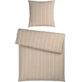 Momax Bettwäsche Tyline XL Beige ca. 155x220cm