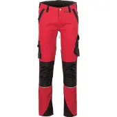 Planam Herren Bundhose rot/schwarz 90 94
