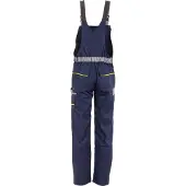 Planam Latzhose marine/gelb/zink 94 98