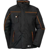 Planam Piper Jacke Winter Gr.XXL schwarz/orange