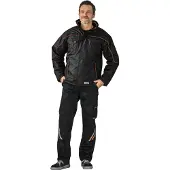 Planam Piper Jacke schwarz/orange XS S