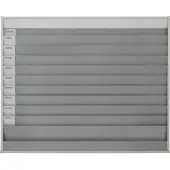 Eichner Planungstafel 1285mm 10 Schienen, A4