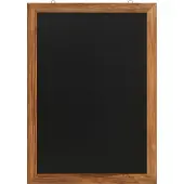 Europel Kreidetafel mit Holzrahmen, 500 x 700 mm, natur