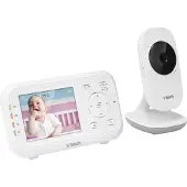 Vtech VM3255 Babyphone, KameraÃ1/4berwachung, Reichweitenkontrolle, Temperaturanzeige, Nachtlicht