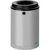 VAR Papierkorb, 15 Liter, silber