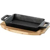 Premium Living Auflaufform Gourmet in Naturfarben/Schwarz