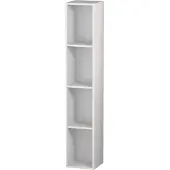 Duravit Regalelement L-CUBE 180x180x1000mm weiss hochglanz