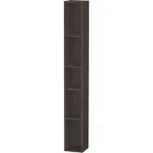 Duravit Regalelement L-CUBE 180x180x1400mm eiche dunkel gebürstet