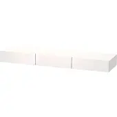 Duravit Schubkastenablage DURASTYLE 440x1800x150mm basalt matt/weiss matt