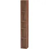 Duravit Regalelement L-CUBE 180 x 180 x 1400 mm nussbaum natur