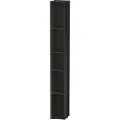 Duravit Regalelement L-CUBE 180 x 180 x 1400 mm schwarz hochglanz