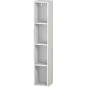 Duravit Regalelement L-CUBE 180x180x1000mm weiss matt