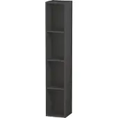 Duravit Regalelement L-CUBE 180x180x1000mm graphit matt
