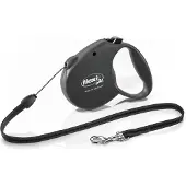 Flexi Standard leash S 5M 12 kg black