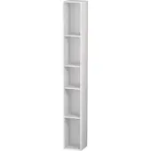 Duravit Regalelement L-CUBE 180x180x1400mm weiss hochglanz