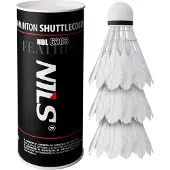 NILS Badminton-Federbälle NBL6203, 3 Stk.