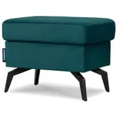 Konsimo Hocker Cordi ¦ blau ¦ Maße (cm): B: 56 H: 43