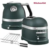KitchenAid Artisan Wasserkocher + Toaster Palmenstrand