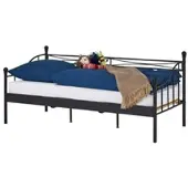Möbel Kraft Metallbett ¦ schwarz ¦ Maße (cm): B: 98 H: 92