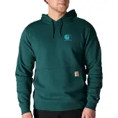 Carhartt Hoodie Force Logo Sweatshirt Herren Transformative Teal Heather-M
