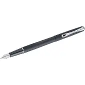 Diplomat Füllhalter Traveller schwarz matt M