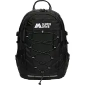 Superdry für Damen. W9110420A Outdoor-Rucksack 28L schwarz (OSFA), Lässig, Nylon
