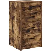 vidaXL Sideboard Räuchereiche 40 x 41 x 75 cm Holzwerkstoff