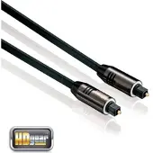 HDgear LWL TOS P100 - Toslink Kabel, Toslink Stecker, 10 m