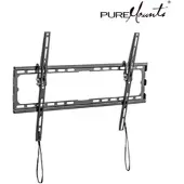 Puremounts PM-BT610 - TV-Wandhalterung, neigbar, bis 45 kg, 37" - 80", schwarz