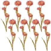 Creativ Green künstliche Pflanze Strohblume, 61cm, rosa, 8er Set