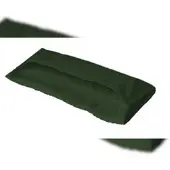 EXKLUSIV HEIMTEXTIL Gartenstuhlauflage mit Kapuze 500g/m2 60 x 120 x 20 cm Dunkelgrün