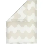 Marimekko - Lokki Deckenbezug 140 x 200 cm, weiß / beige