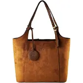 PICARD Schultertasche Galway City Shopper Cognac braun