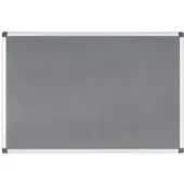 BI-Office Pinnwand Maya FA3842170 Aluminiumrahmen Filz 120x120cm grau