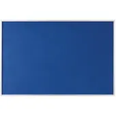 BI-Office Generation A9 Filztafel - 180x120cm, Blaue Filzoberfläche