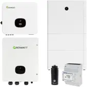 Growatt Set MOD 6KTL3-XH2 BP 6kW Hybrid-Wechselrichter + 15kWh APX Speicher + Backup Box