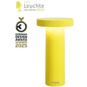 Sompex Volume LED-Akkuleuchte Neon Gelb +++ Musterleuchte +++