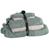 Schöner Wohnen Kollektion Handtuch 4er-Set ¦ grün ¦ Maße (cm): B: 24 H: 20