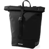 URBAN PROOF recycling Fahrradtasche SINGLE ROLLTOP 20L schwarz