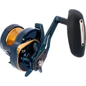 Daiwa 24 Saltiga L, 15, Linkshand, Multi Angelrolle, Sternbremse, 10808-015